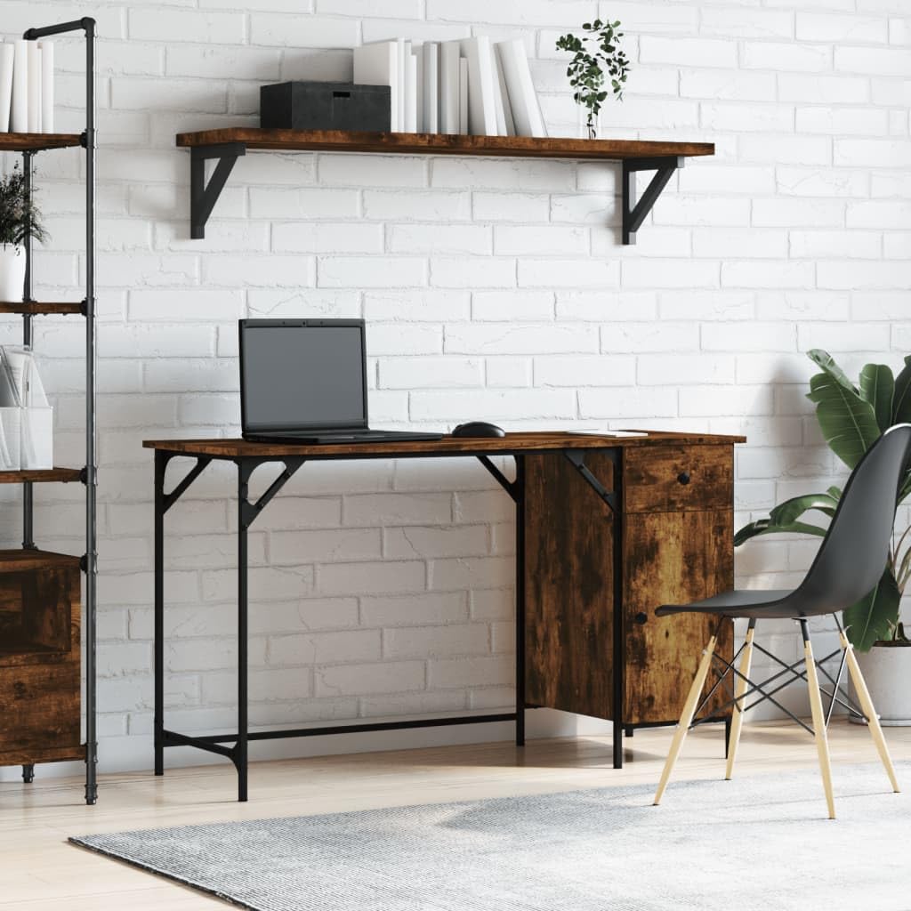 Bureau informatique avec tiroir de rangement pour adulte et étudiant