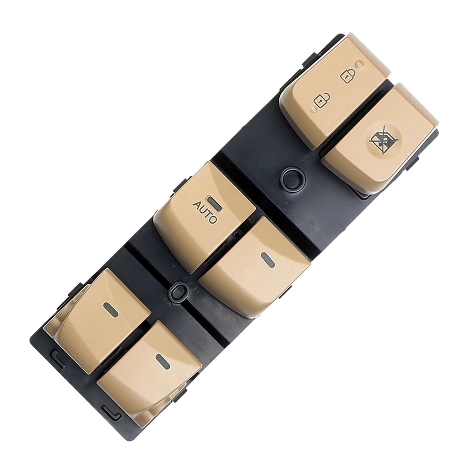 Driver Power Master Window Switch Console Fit for Hyundai Elantra Lang Move 2012-2016 Replace 93570-4V000 Beige