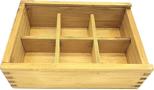 Miniatura 6 de Guaishou Rompecabezas de madera de lujo 6 en uno 3D para adolescentes y adultos, incluye caja de almacenamiento