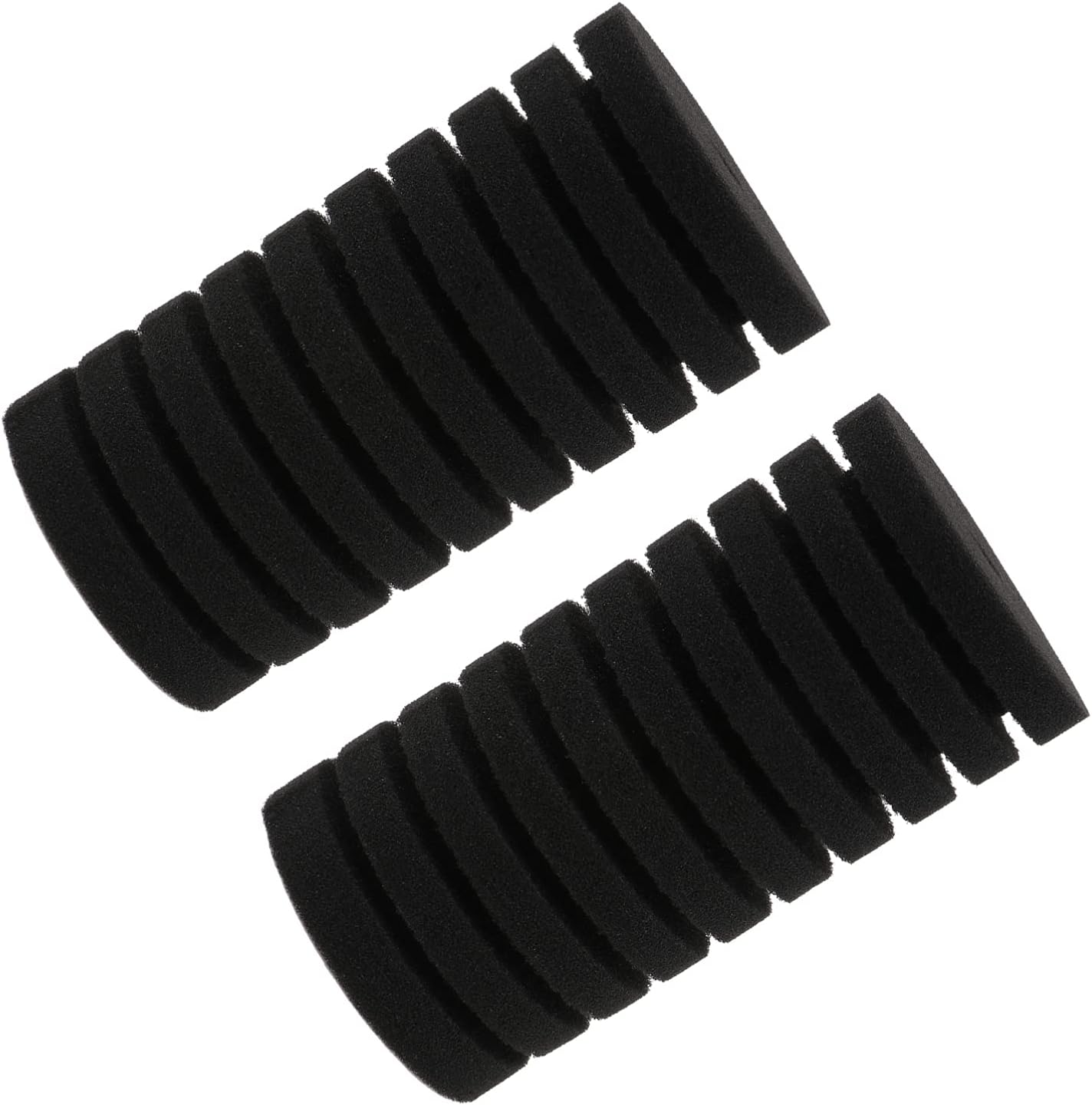 2pcs Aquarium Foam Filter Sponge Fish Tank Pre- Filter Sponge Biochemical Filter Sponge Foam Replacement Filters Sponge