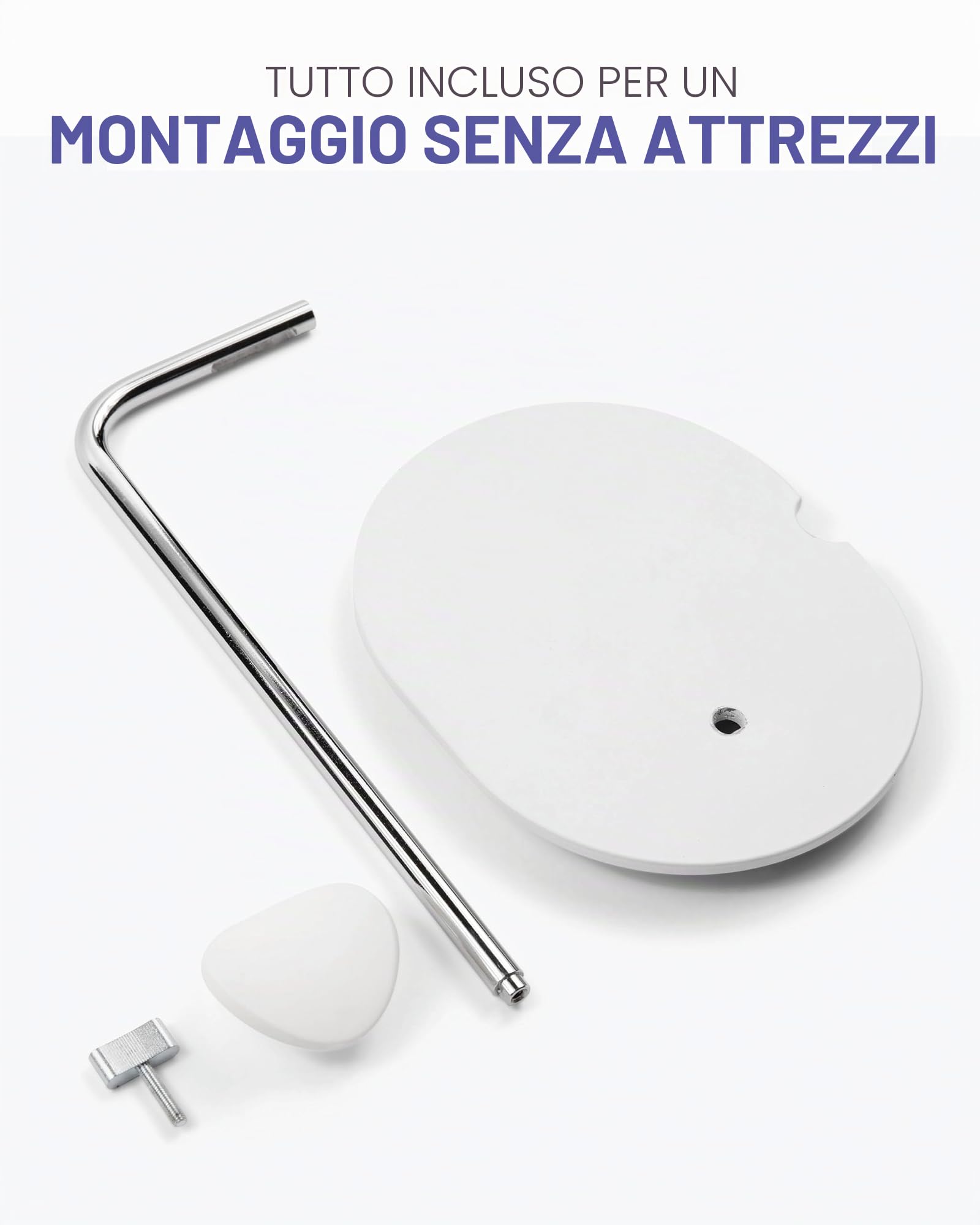 Sanus Supporto per cuffie progettato per cuffie Sonos Ace, bianco