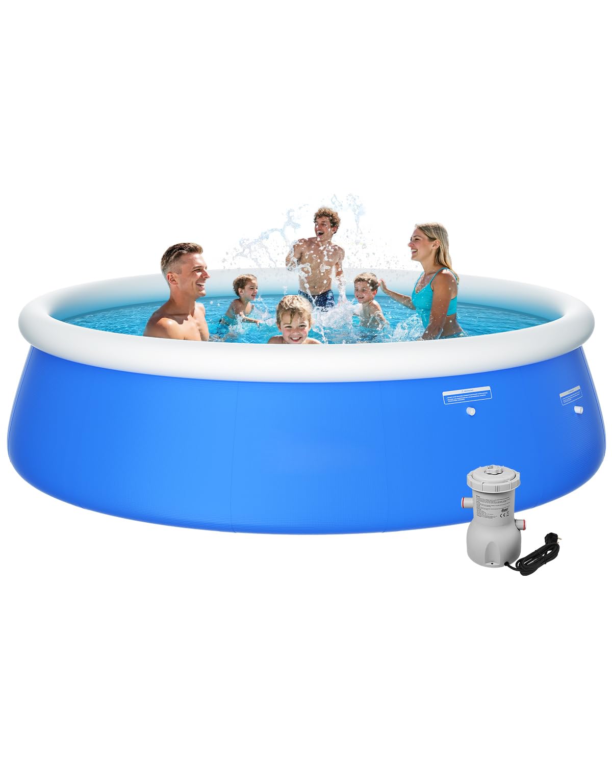 Intex Pools Canada Inflatable Above Ground Pool, Outdoor Top Ring