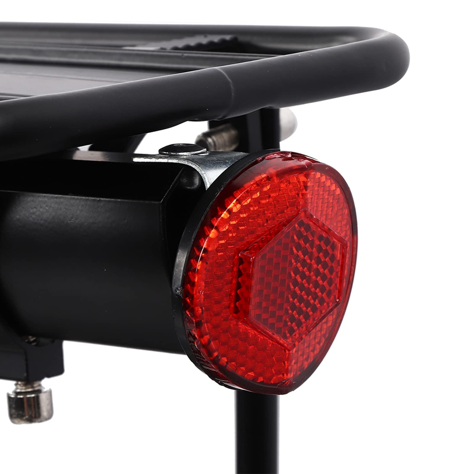 Porte-Bagages de Vélo en Alliage d'aluminium, Aile Latérale Détachable, Placage de Peinture, Support Arrière de Vélo Robuste pour Le Cyclisme
