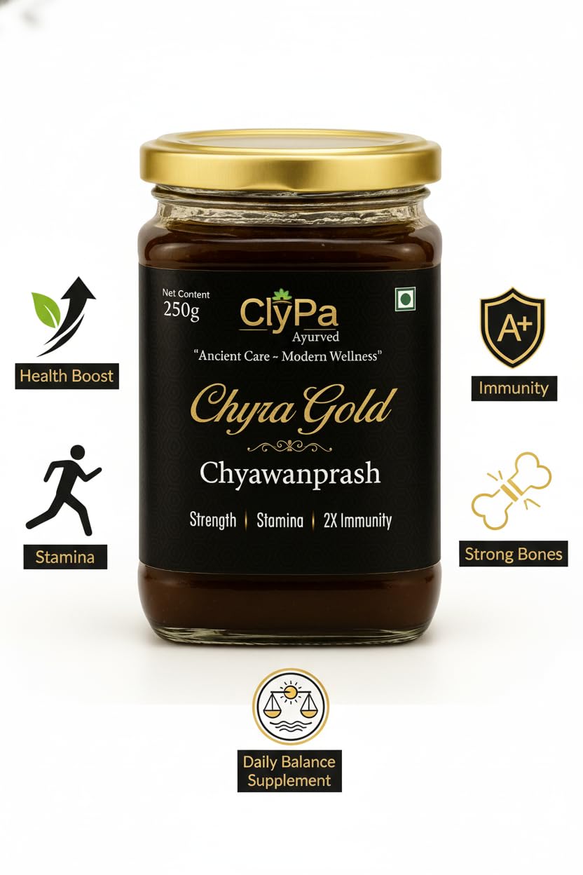 Chyra Gold Chyawanprash 250g | National Award Winning Ayurvedic Chyawanprash | Immunity Booster with Amla & Herbs | Traditional Herbal Health Supplement — Amazon image 3