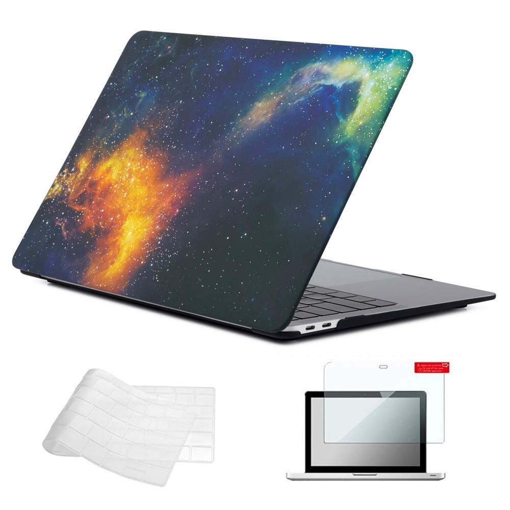 Se7enline Compatible with 13.6 MacBook Air Case M2 M3/M4 2022-2025 for Mac Air 13.6-inch A2681/A3113/A3240 Laptop Hard Shell Case with Keyboard Protective Cover & Trackpad Protector, Colorful Floret — view 64