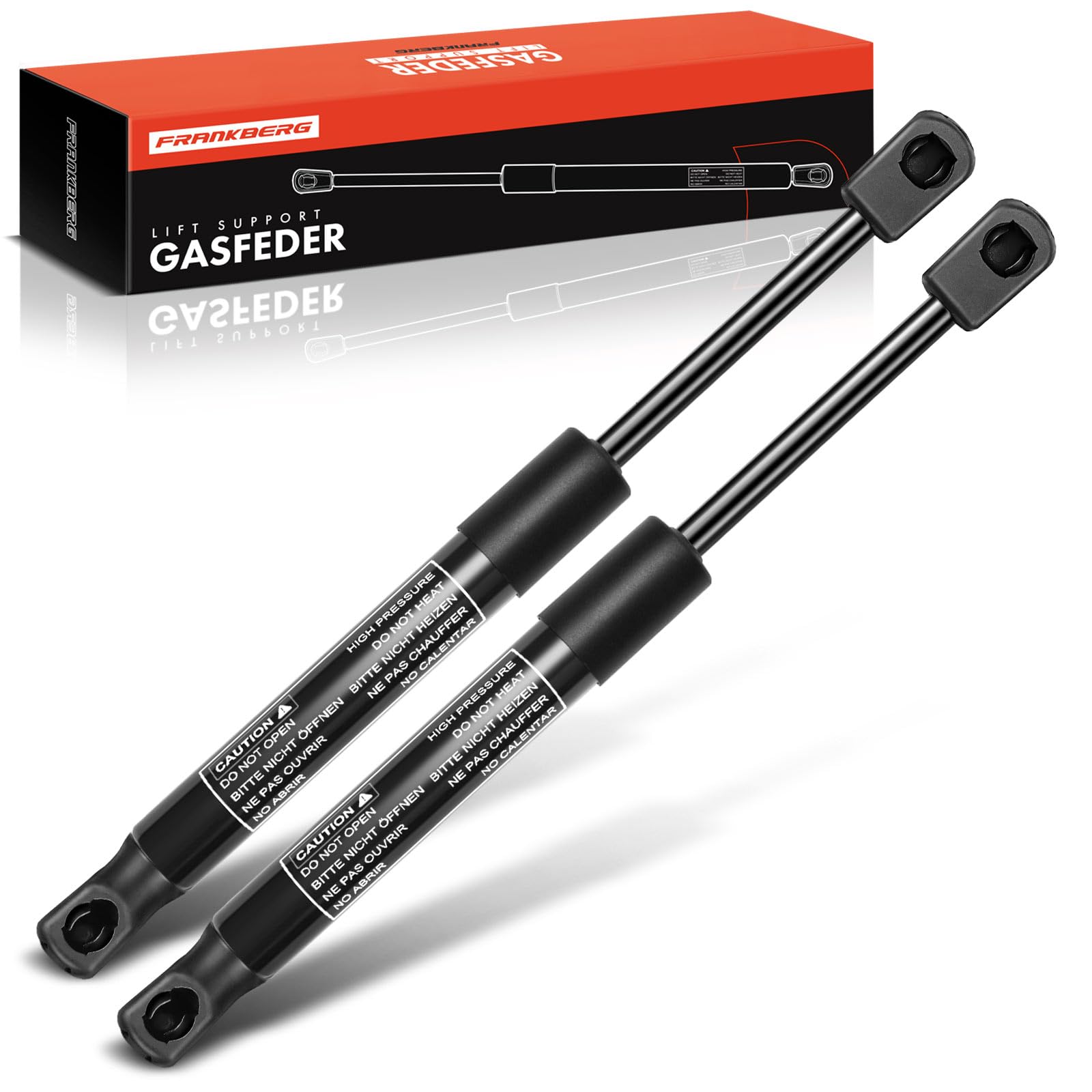 Frankberg 2x Gas Struts Tailgate Compatible with Toledo II 1M2 Saloon 1998-2006 P.a.s.s.a.t 3B2 Saloon 1996-2000 Replace# 3B5827550