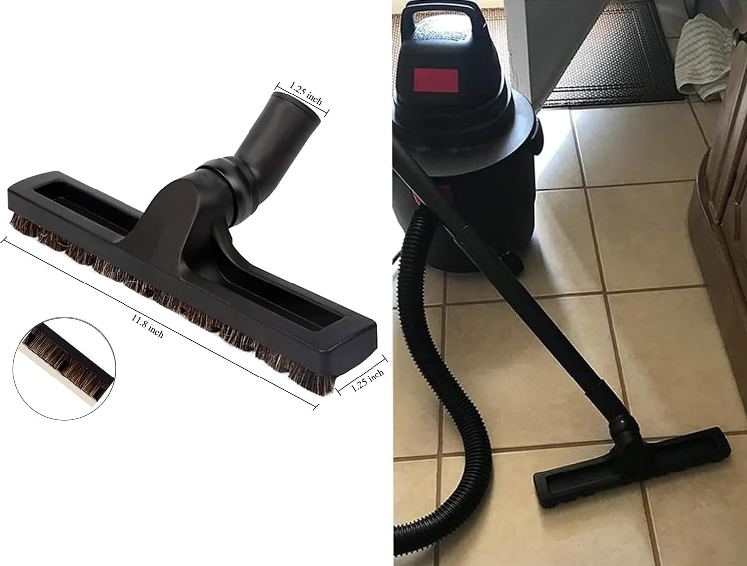 14 accesorios universales para aspiradora para accesorios de aspiradora de tienda, adaptador de manguera de 1 1/4 a 2 1/2 pulgadas, kit de limpieza de vacío de 1 a 1 7/8 pulgadas, accesorios