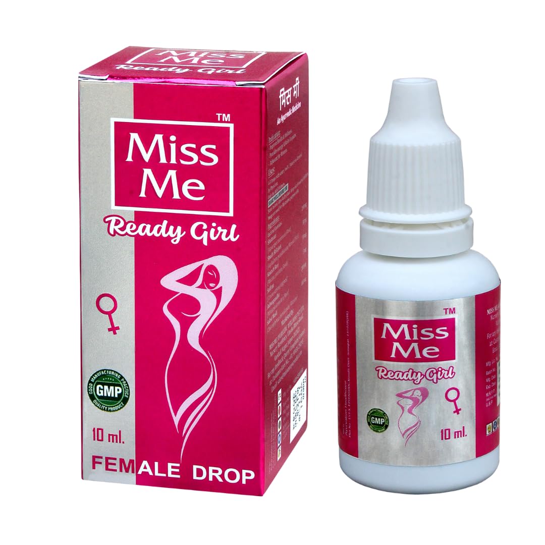 READYGIRL Miss Me Ayurvedic Drop for Female (10ml) | With Shatavari | Colourless & Flavourless Herbal Supplement | Can Be Mixed with Juice, Water, or Milk | 4–5 Drops Twice Daily-image-35