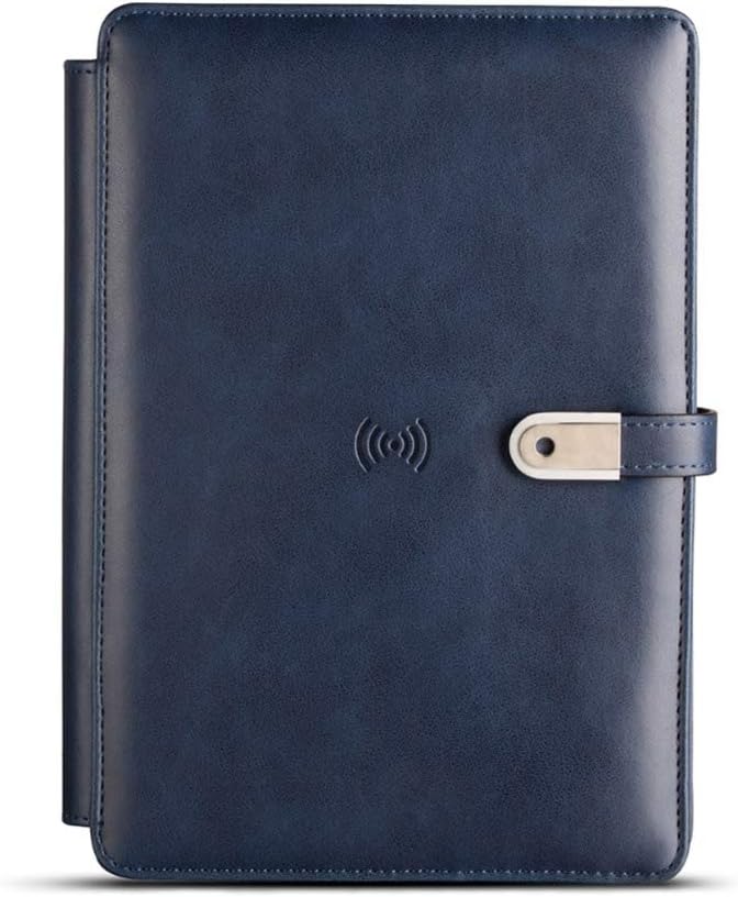 PENNLINE Wireless Organizer with 4000mAh Powerbank, 16GB Flash Drive (Blue) Design 7