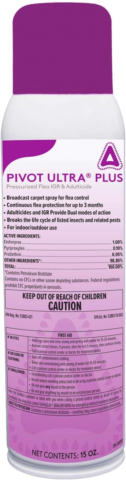 CSI 15 oz Pivot Ultra Plus Flea Aerosol