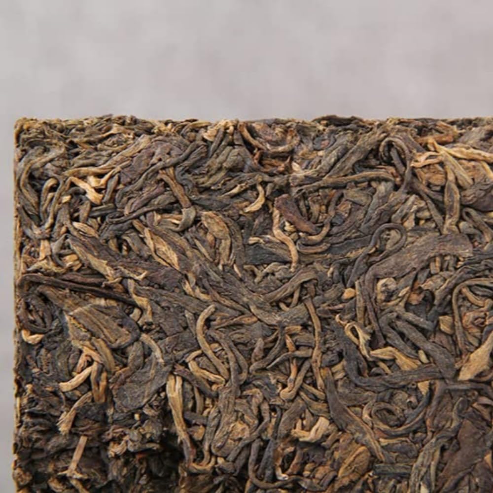 Classico Per La Degustazione - Yunnan Menghai Invecchiato Pu'er Tè Crudo, 250g Premium Grade Tè Mattone