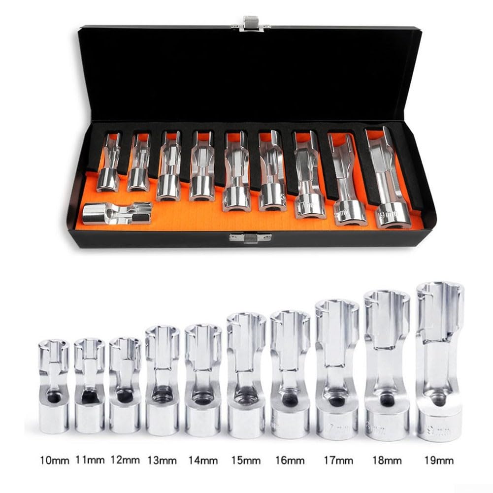 Offener Steckschlüssel Satz 10-19mm 3/8 Zoll Chrom Vanadium