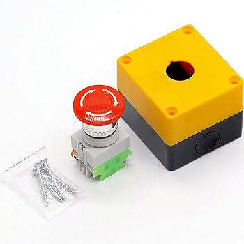 Amazon.co.jp: 非常停止スイッチ押しボタンボックス付き