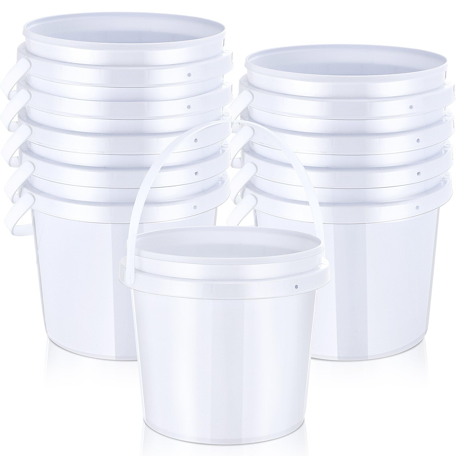 Seau de rangement blanc Yaomiao pour organiser vos projets d'artisanat