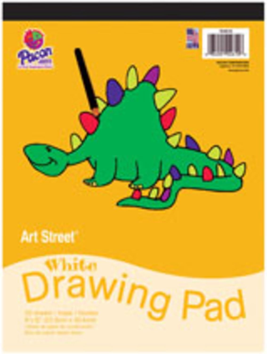 Prang (Formerly Art Street) Drawing Paper Pad, White, Standard Weight, 9 x 12, 48 Sheets