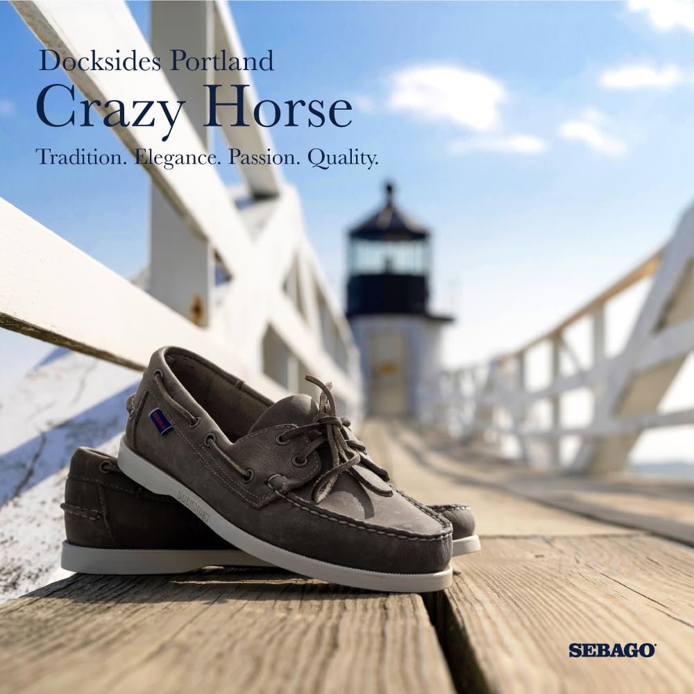 Sebago Docksides Portland Crazy H MokassinsHomme