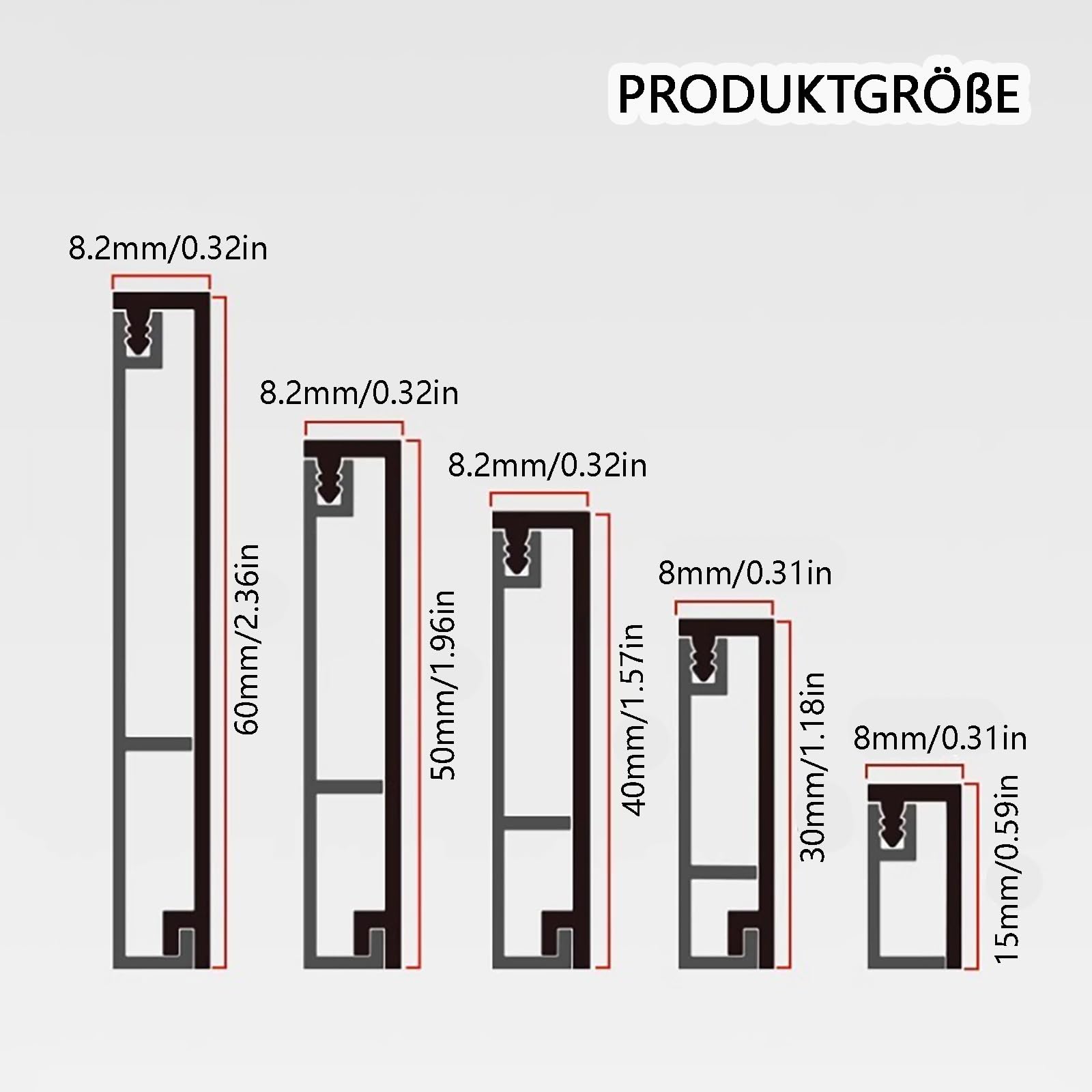 Zócalos De Aluminio 6063-T5 Resistentes A La Humedad - 125cm, Pack De 2 - Tableros Decorativos Modernos Para Salas De Estar, Oficinas Y Decoración Interior - Versátil Y Elegante(Champagnergold
