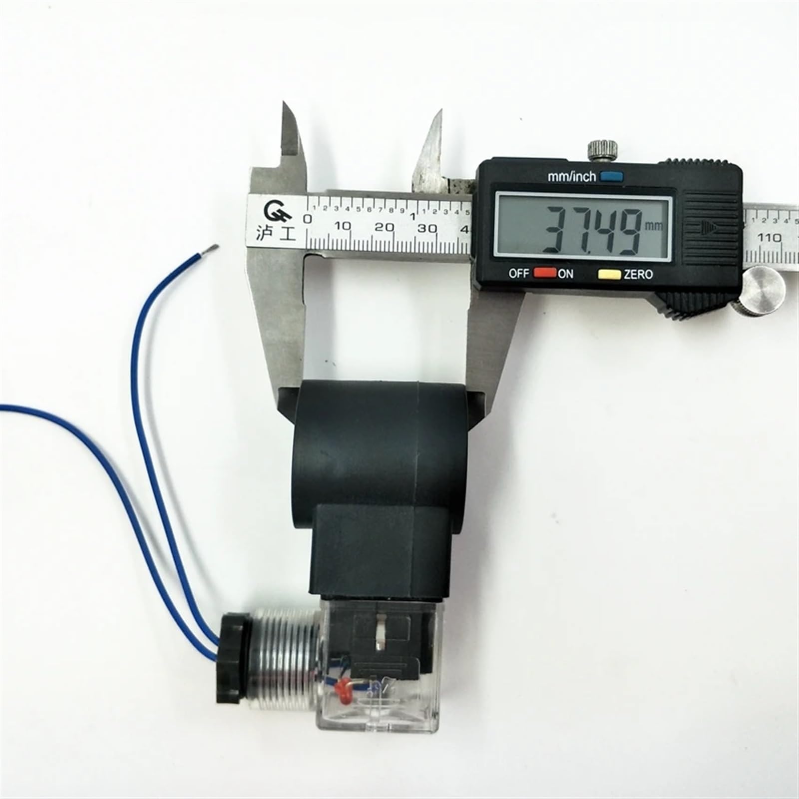 Hydraulische Magnetventilspule, Innendurchmesser 13 mm hoch, 37 mm, DC 24 V, AC 220 V (DC 24 V)