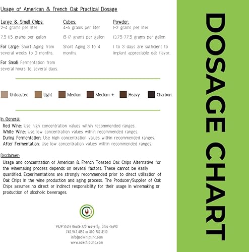 Miniatura 7 de Cubos de roble francés sin tostar (1.5)