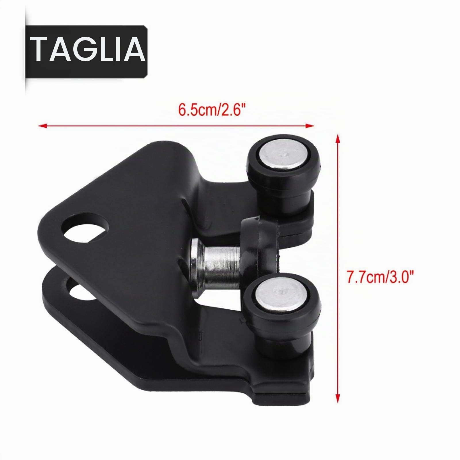 Guida a rulli, Guida Porta Scorrevole, guida a rulli per porta scorrevole in metallo adatta per Renault Trafic 2000 2001 2002 2003 2004 2005 2006 2007 2008 2009 2010