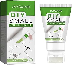 Rolo de reparo de parede | Escova de reparação de secagem rápida - Ferramentas de reparo de parede para quarto, sala de estudo, quarto infantil, sala de estar, sala de jogos, sala de jantar Riastvy