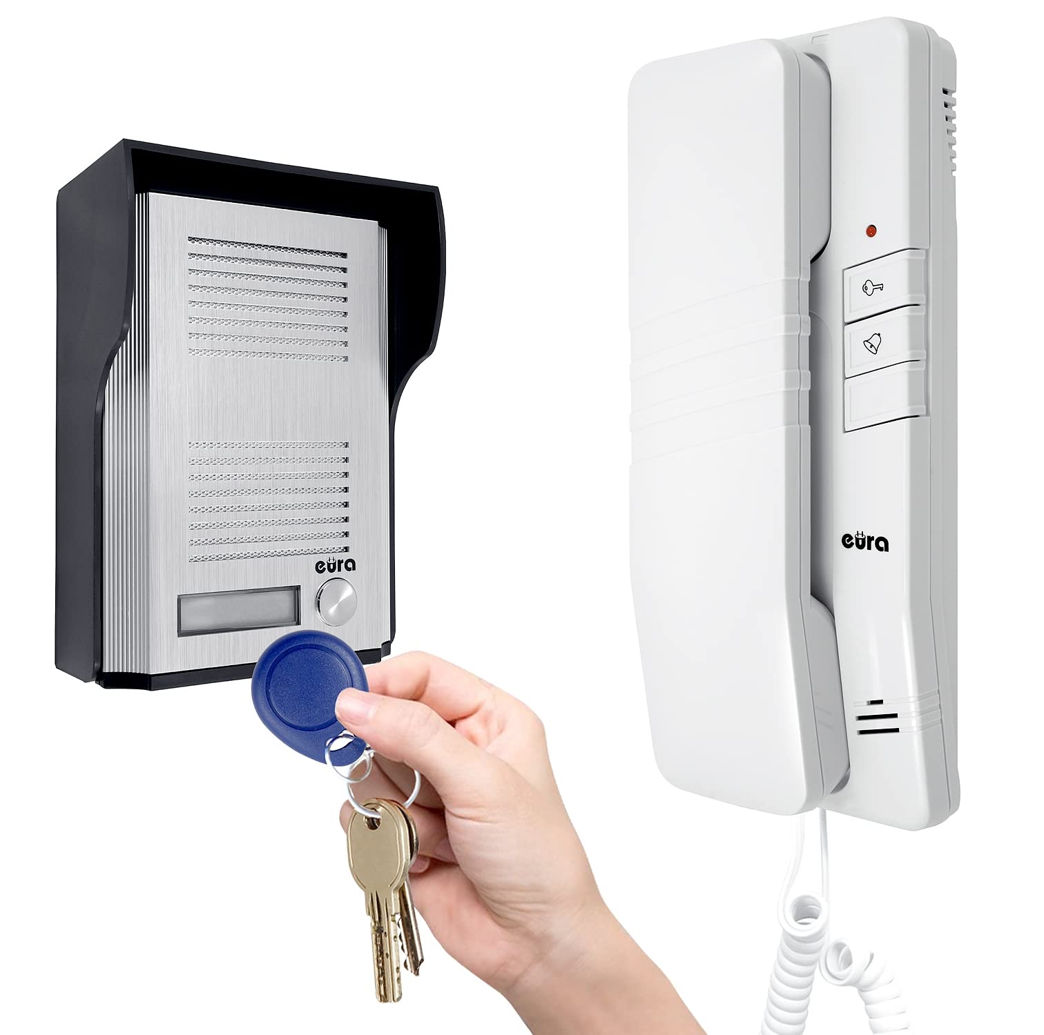 EURA A31A241 Adp-41A3 - Intercomunicador Remoto, Color Blanco