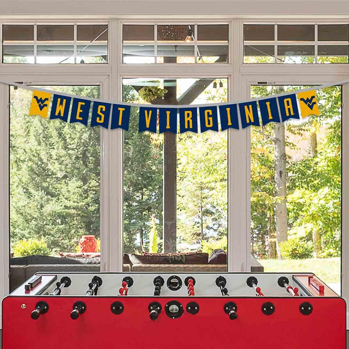 West Virginia Banner String Pennant Flags - Image 2