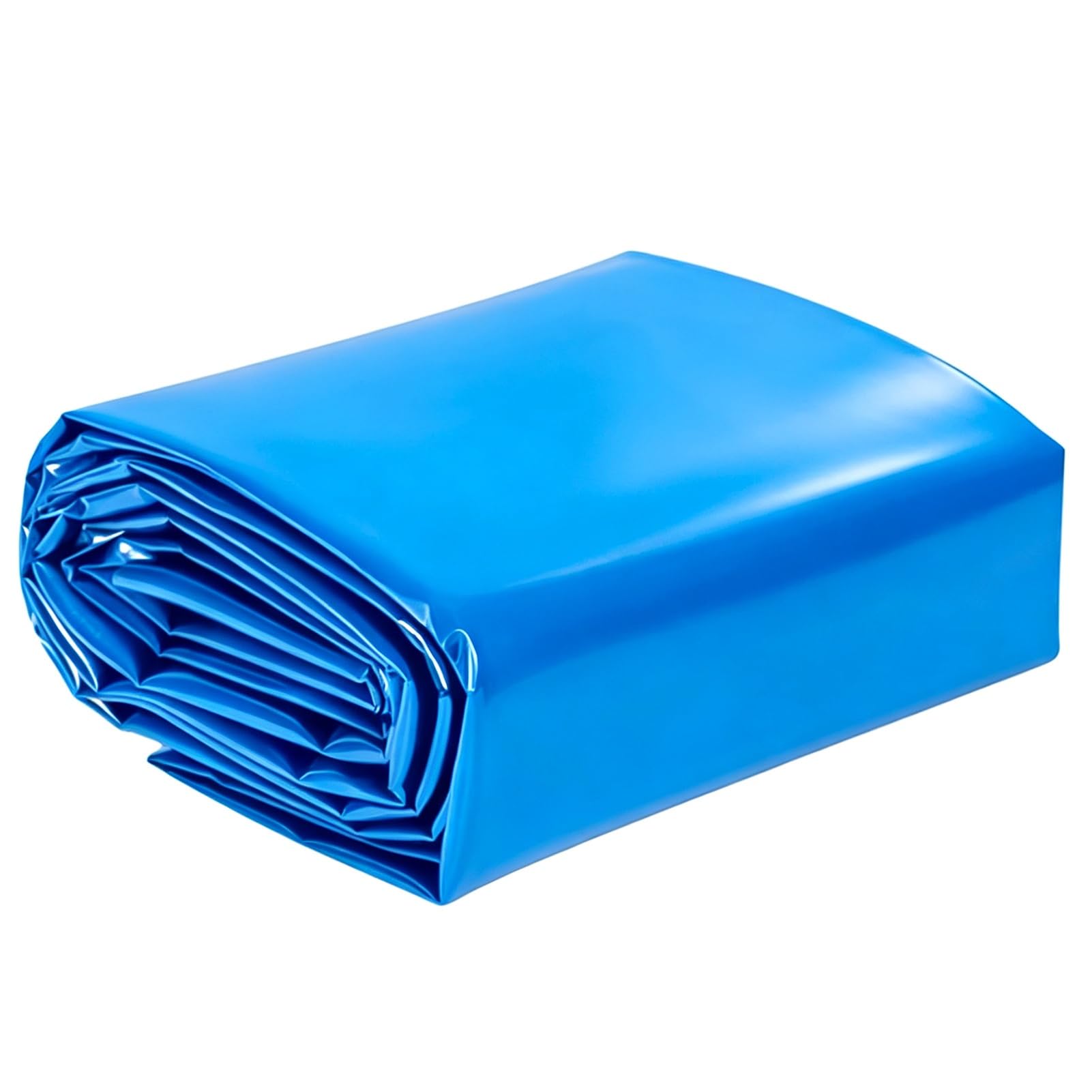 Membrana de Revestimiento para Estanque 3x6m 4x10m Revestimientos de HDPE de Alta Resistencia 0,16 mm de Espesor | Base de jardín preformada para paisajismo de estanques de Peces(8x10m)