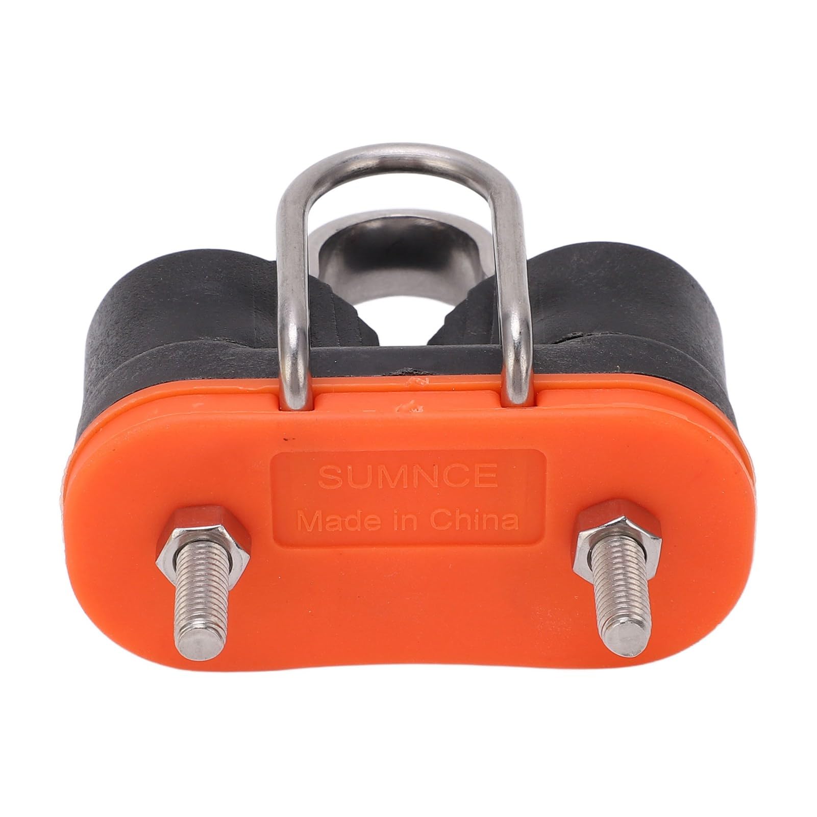 Taquet Coinceur pour Voilier Kayak avec Fil Aluminium et Nylon 64mm x 28mm pour Corde 3-12mm 30kg