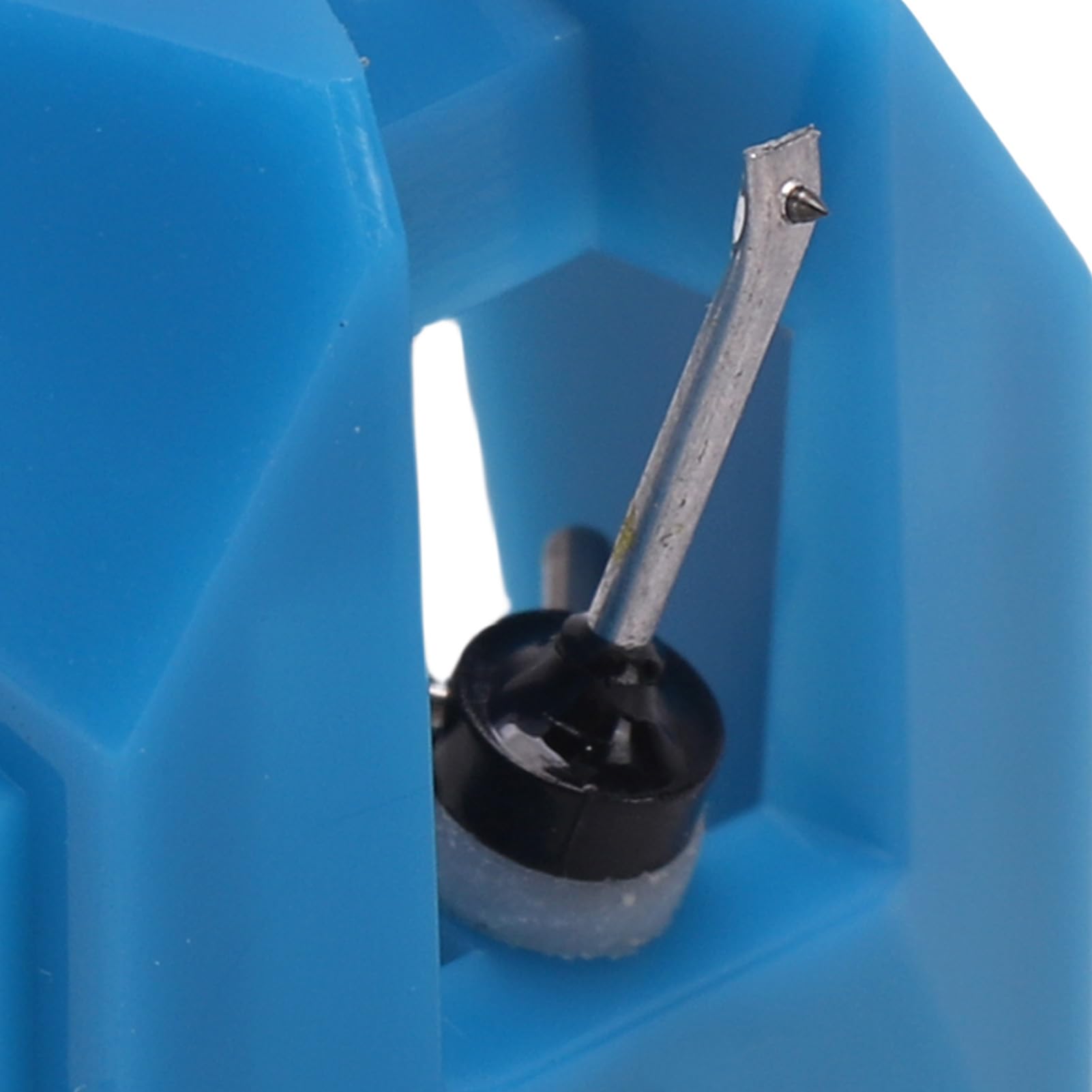 Tbest AT VMN95C Ago di Ricambio per Cartuccia Giradischi VM95C Stilo Conico da 0,6 Mil Blu ABS in Lega di Alluminio Cantilever Qualità Migliorata Aggiornamento Giradischi
