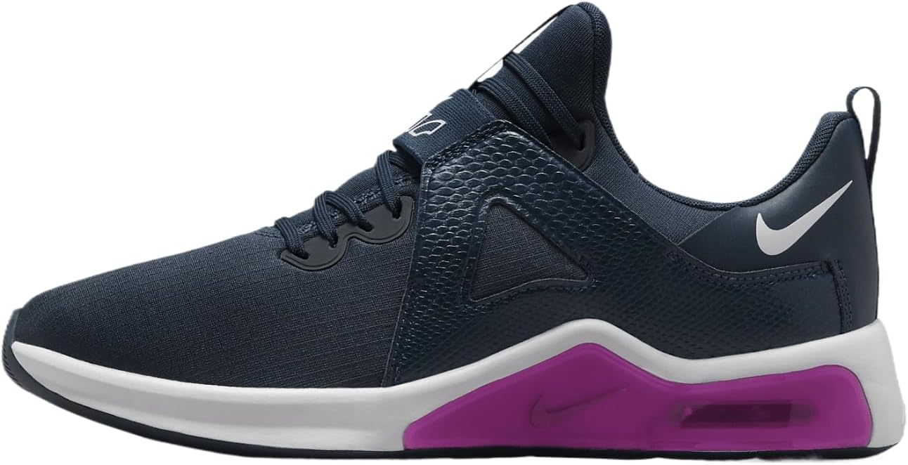 Nike Air Max Bella TR 5 Women's Workout Shoes (DD9285-401, Armory Navy/Hot Fuchsia/Football Grey) Size 10