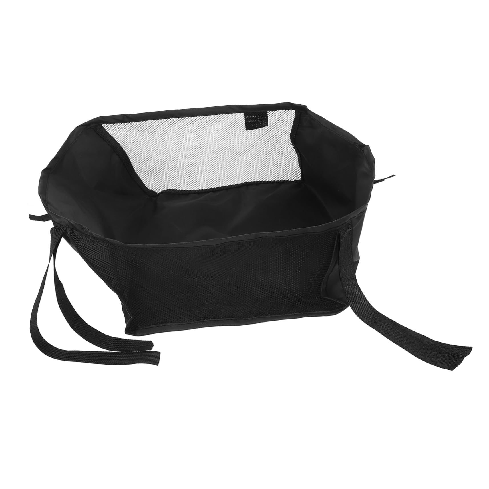 PartyKindom Borsa Portaoggetti per Passeggino, Organizer Fondo Passeggino Piccolo 32x22x13 Cm, Custodia Resistente Nero, per Viaggi e Attività All'aperto Ragazzo Ragazza