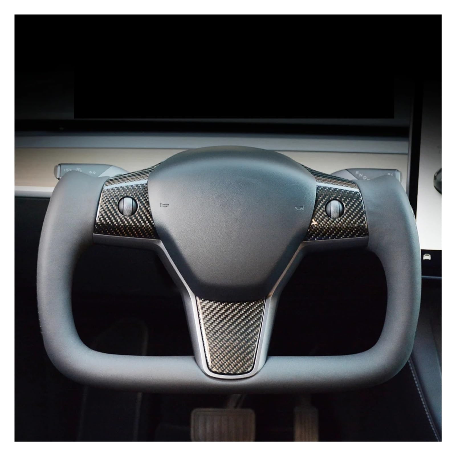 Steering Wheel Protective Frame Patch Trim Sticker,Fit For Model