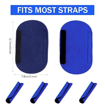 CPAP Strap Cover CPAP Mask Cushion Pads 4 Pack CPAP Headgear Strap Cover Soft Comfort Face Pads for Reducing Cheek Red Marks Indentation