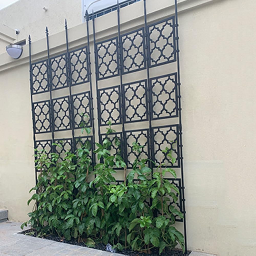 WISFOR Set Di 2 Tralicci Vintage In Acciaio Inox Traliccio In Metallo Traliccio Per - Foto 2