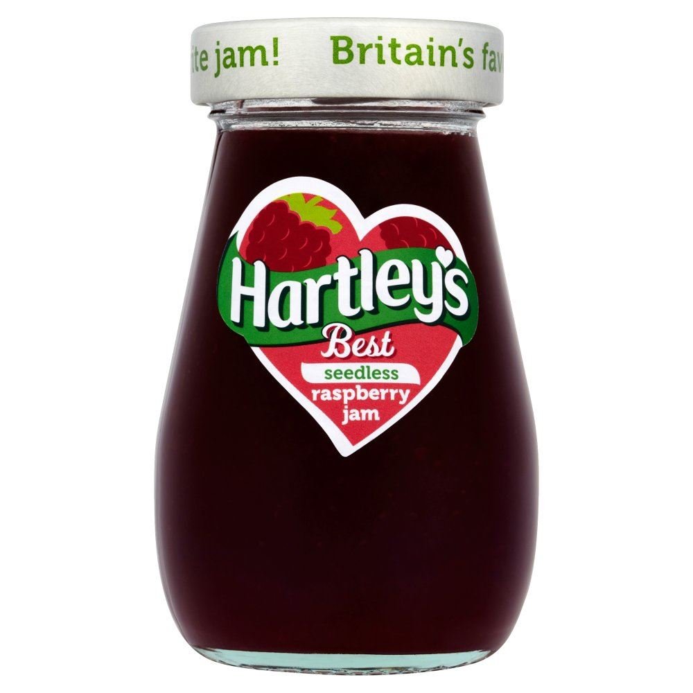 Hartley's Best Seedless Raspberry Jam 340g (Packung 6)