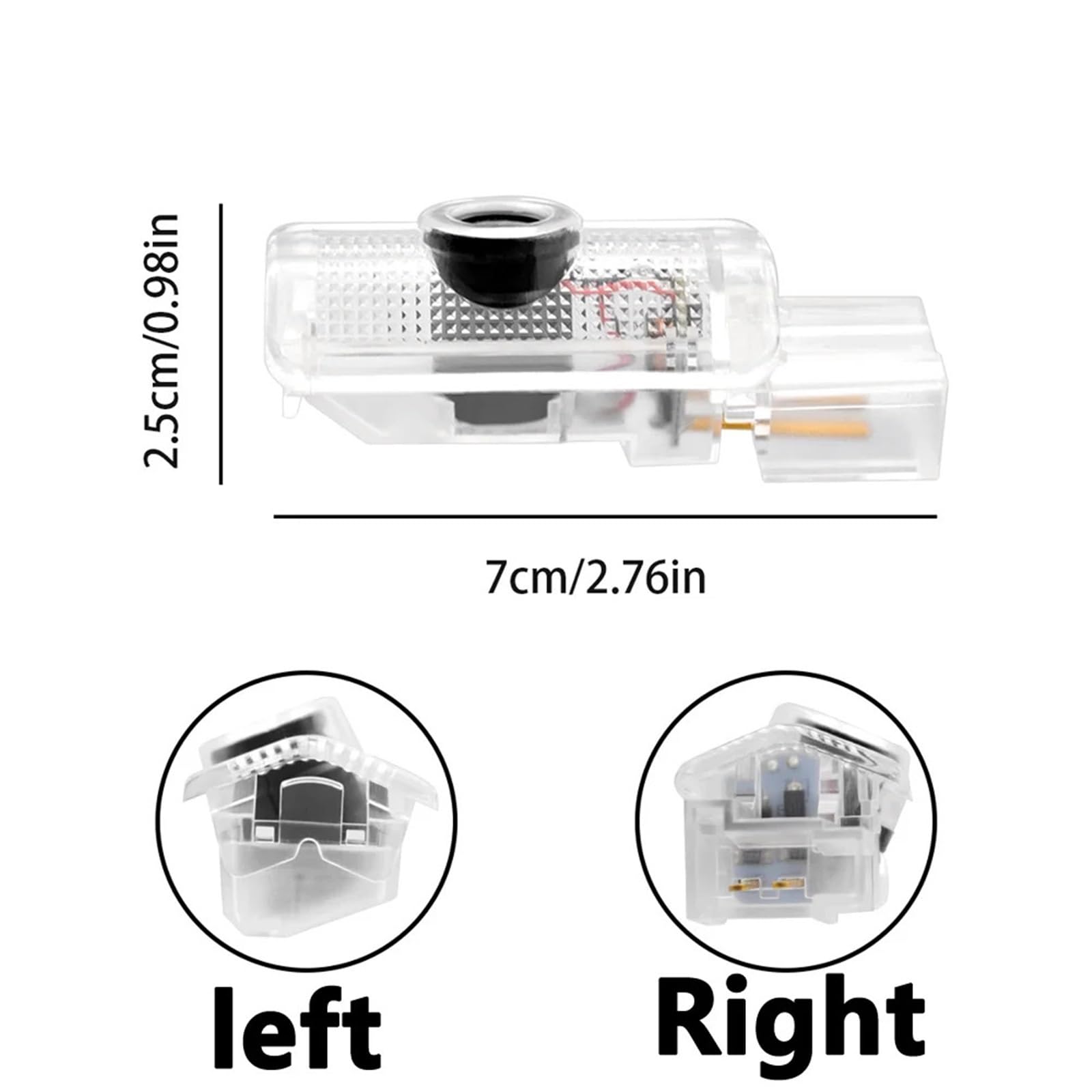 Led Car Door Light Proiettore Laser Lampada Di Benvenuto Adatta For X164 W164 W215 GL ML Classe R R400 R350 R300 ML450 Accessori(For Mercedes Benz,4pcs)