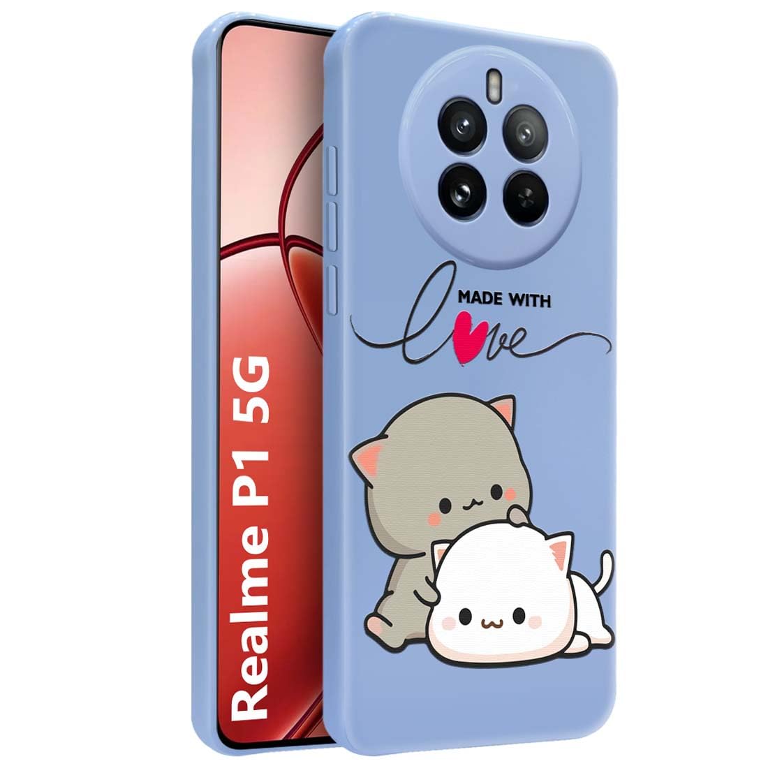 Fashionury Shockproof Glossy Soft TPU Back Cover Case for Realme P1 5G | 360 Degree Protection | Protective Design | Designer Back Cover Case for Realme P1 5G -MB005 (B0D2H2V356) Amazon Price History, Amazon Price Tracker