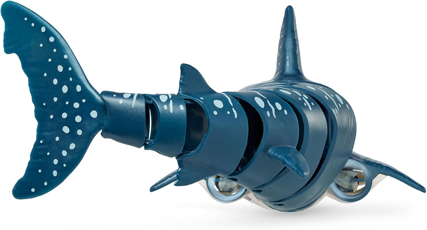 Terra by Battat - Remote Control Shark – Realistic Moving RC Shark Toy for Water Play & Swimming Pools – Fun RC Pool Ocean Lake Toys for Kids – Battery-Operated Floating Toy - 3 Years +
