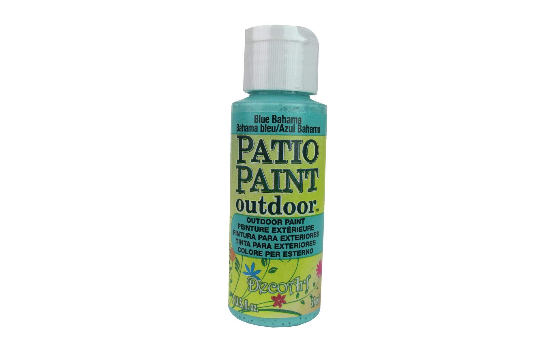 Decoart Blue Patio Paint 2Oz- Bahama