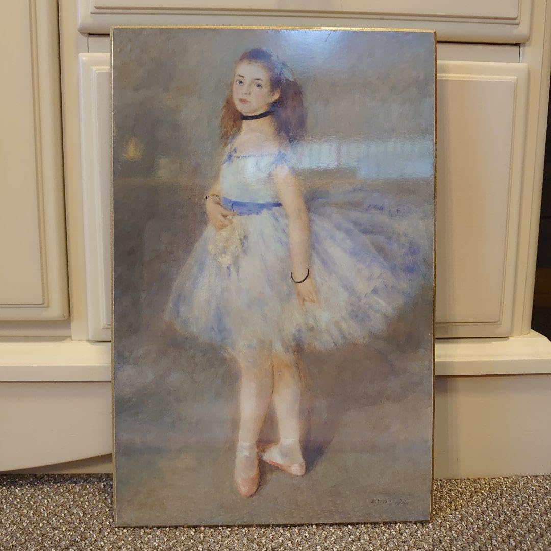 ルノワール踊り子　絵画 30cm x 36cm ルノワール作 踊り子