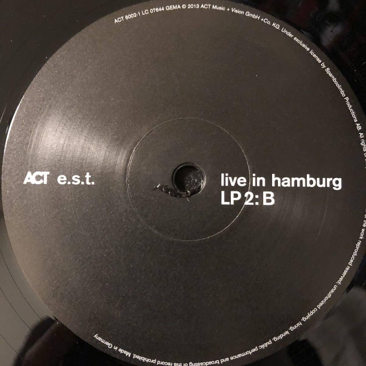 Amazon.co.jp: E.S.T. Live In Hamburg レコード Esbjorn