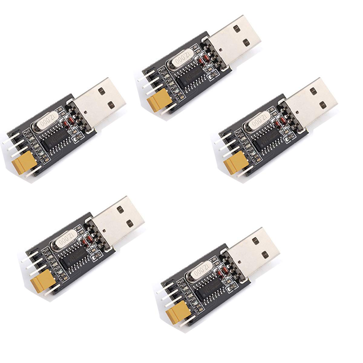 Robocraze CH340G Serial Converter USB 2.0 To TTL 6PIN Module for PRO mini (Pack of 5)-image-15