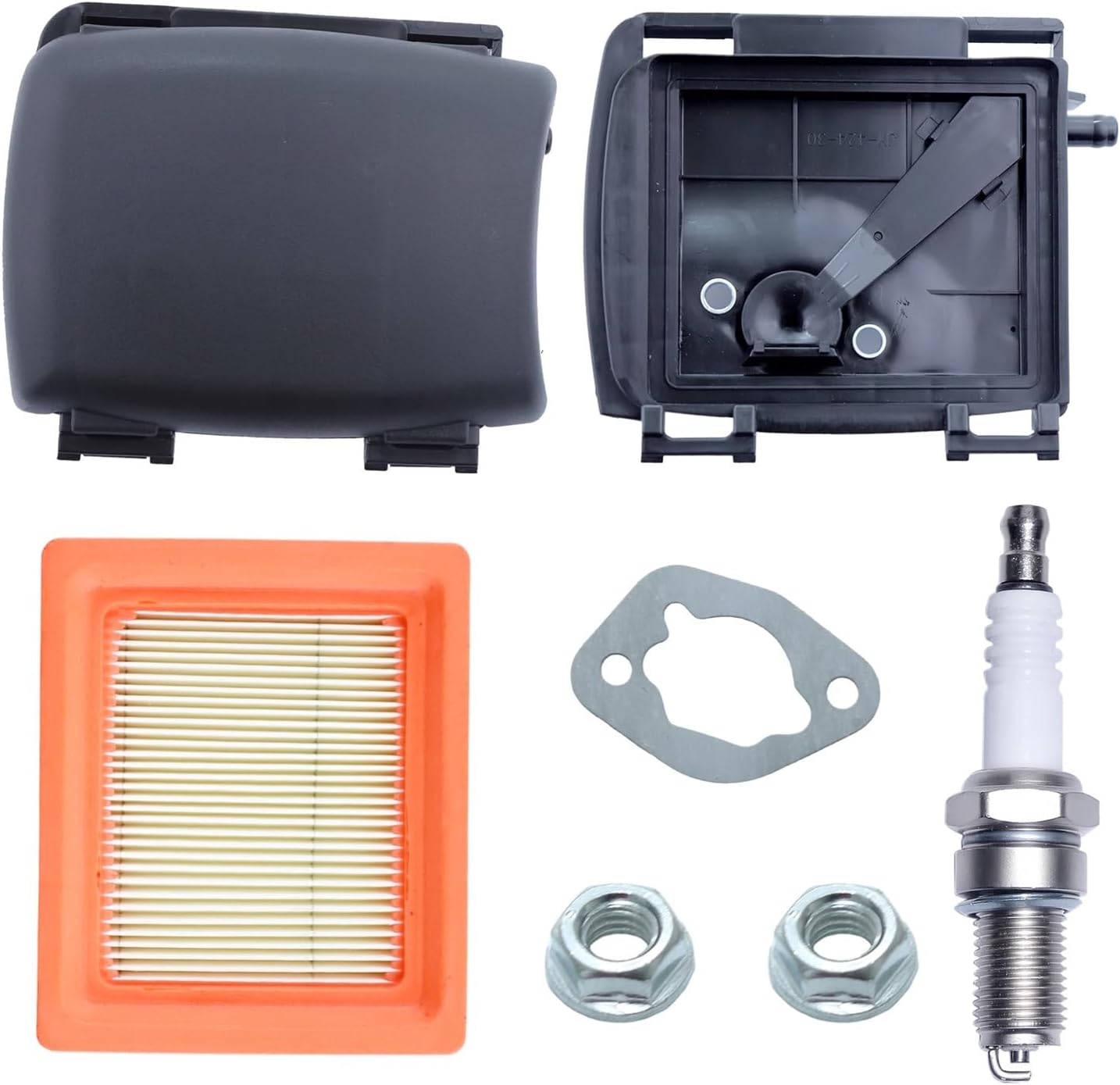 Cover Base Kit 14 743 03-S Fit for XT650 XT675 Engine 22" Lawn Mower with Spark Plug