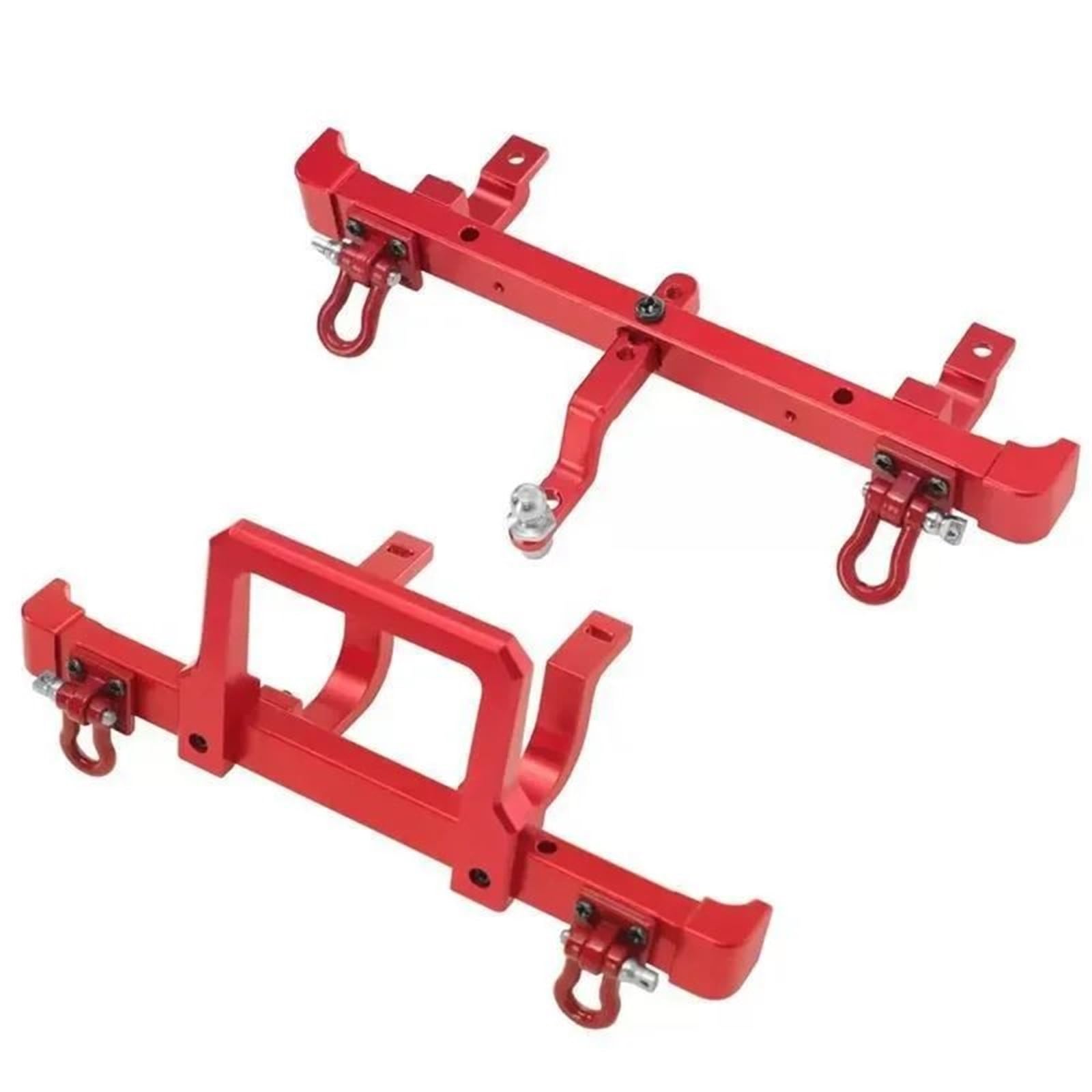Per MN MN82T LC79 MN82S Per MN82 Pro Anteriore Metallo Paraurti Posteriori RC Auto Parti Aggiornamento Accessori Componenti Riparazioni Decorazioni RC Ricambi Modellismo
