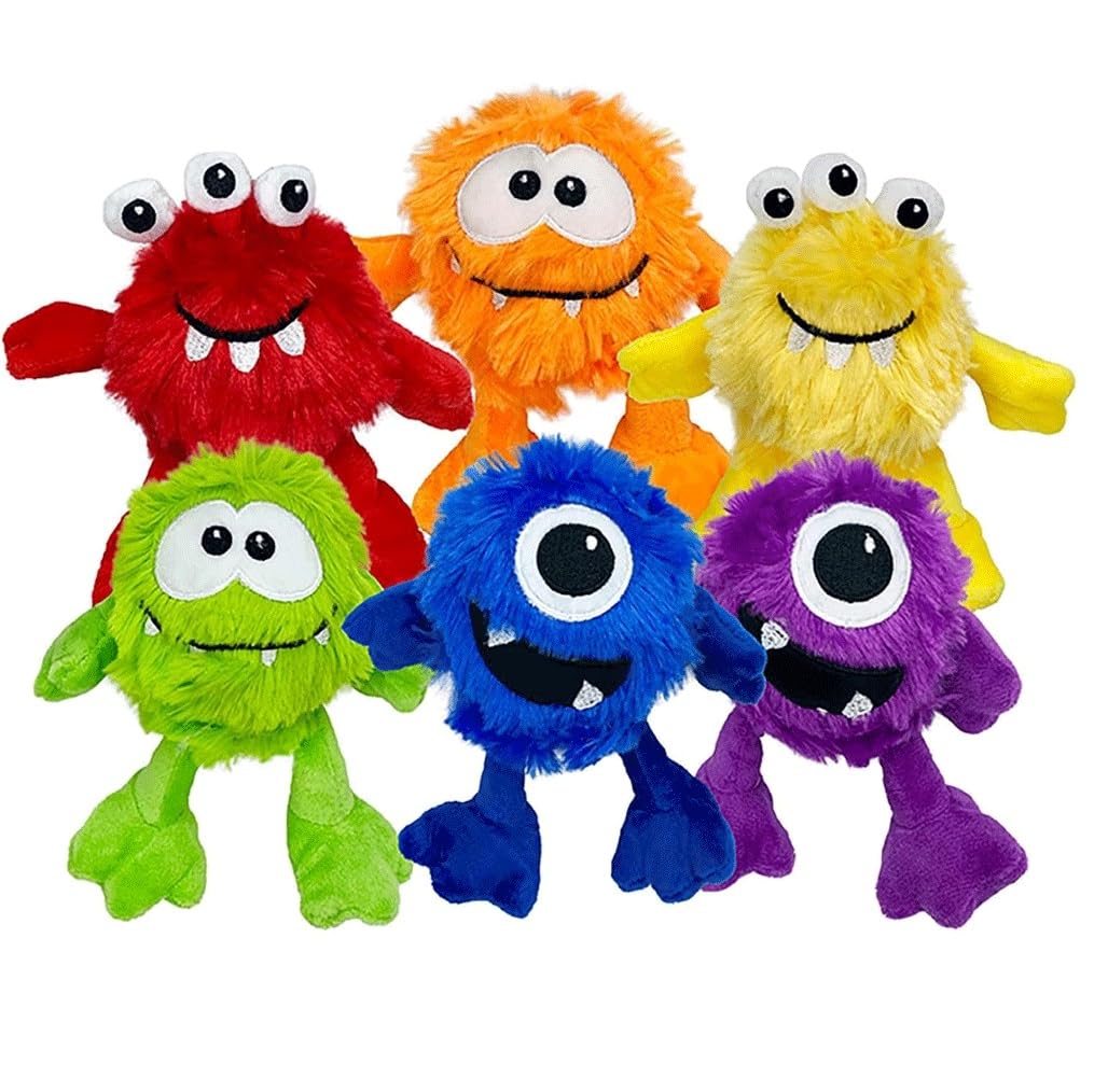 Big Dog Toys 18 Inch Jumbo Cuddle Monsters Soft Plush with Extra Large Squeaker 6 Choices or a