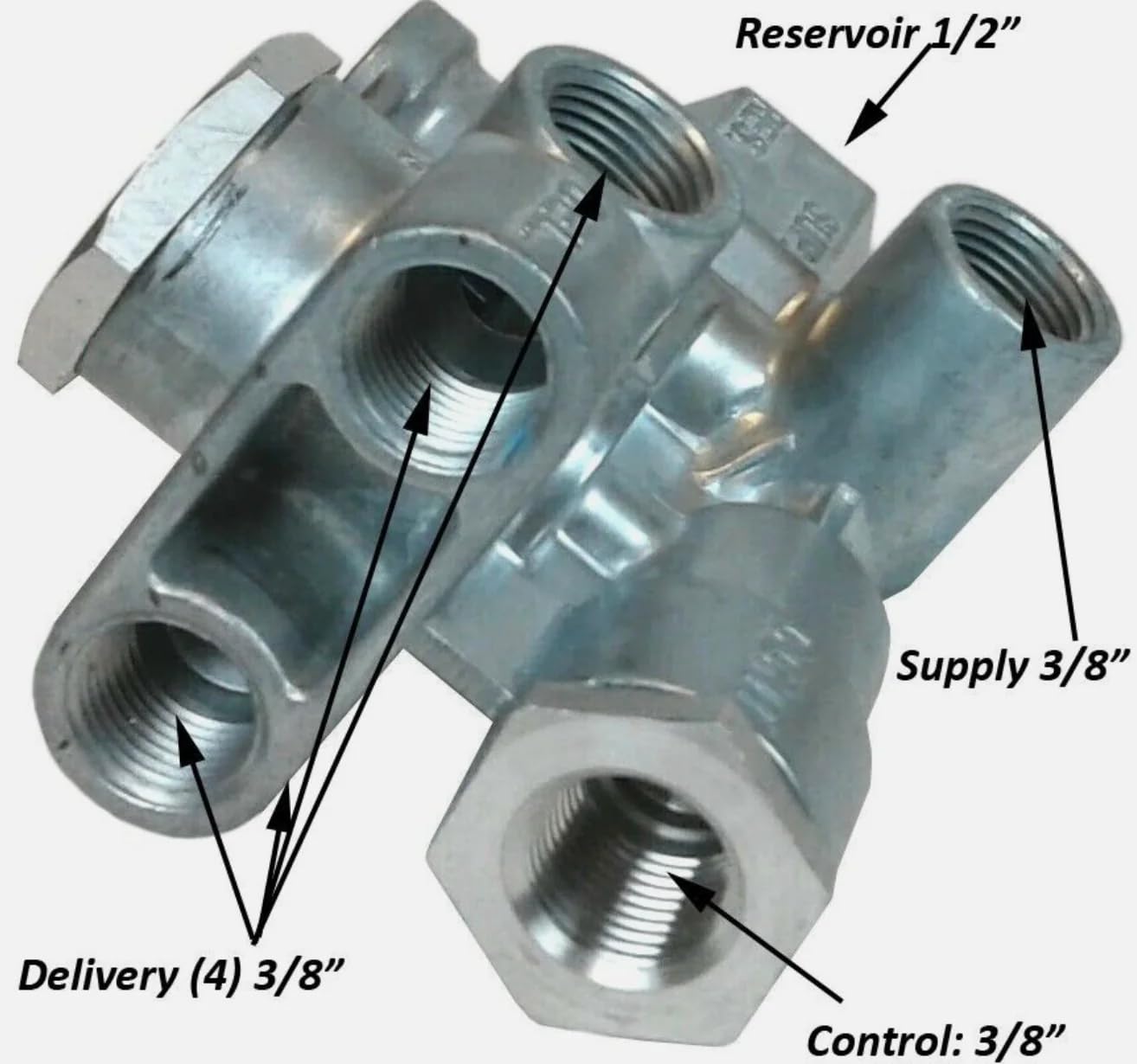 Amazon.com: 110500X Trailer Spring Brake Valve Replacing 11500