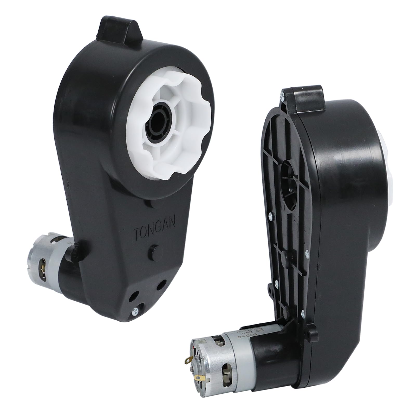 24 V RS550 - Scatola di trasmissione motore elettrico, 2 pezzi, 40000 giri/min, motore elettrico, cambio per auto dei bambini, giocattolo di ricambio