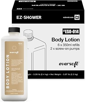 EZPULL EZbrnd Eversoft Body Lotion Refill Cartridge, 350ml 12 oz x 6 pk