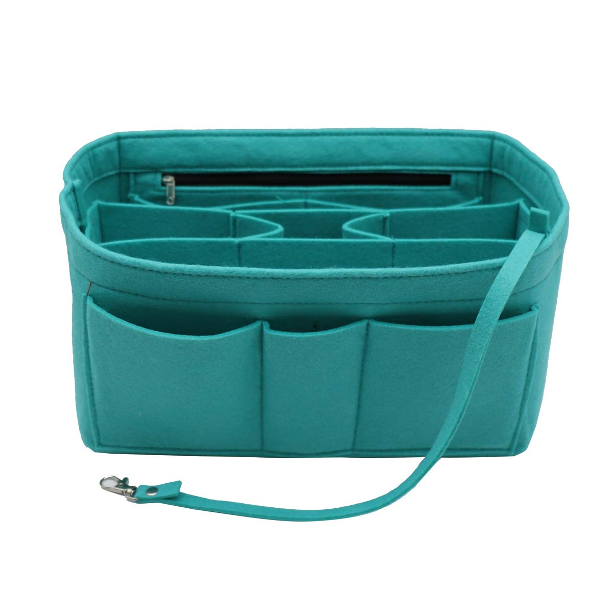 Lexsion Lake-Blue Felt Handbag Storage Bag Fits Speedy Neverfull Organizer Bag